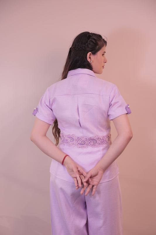 LILAC PARTY WEAR CO-ORD SET