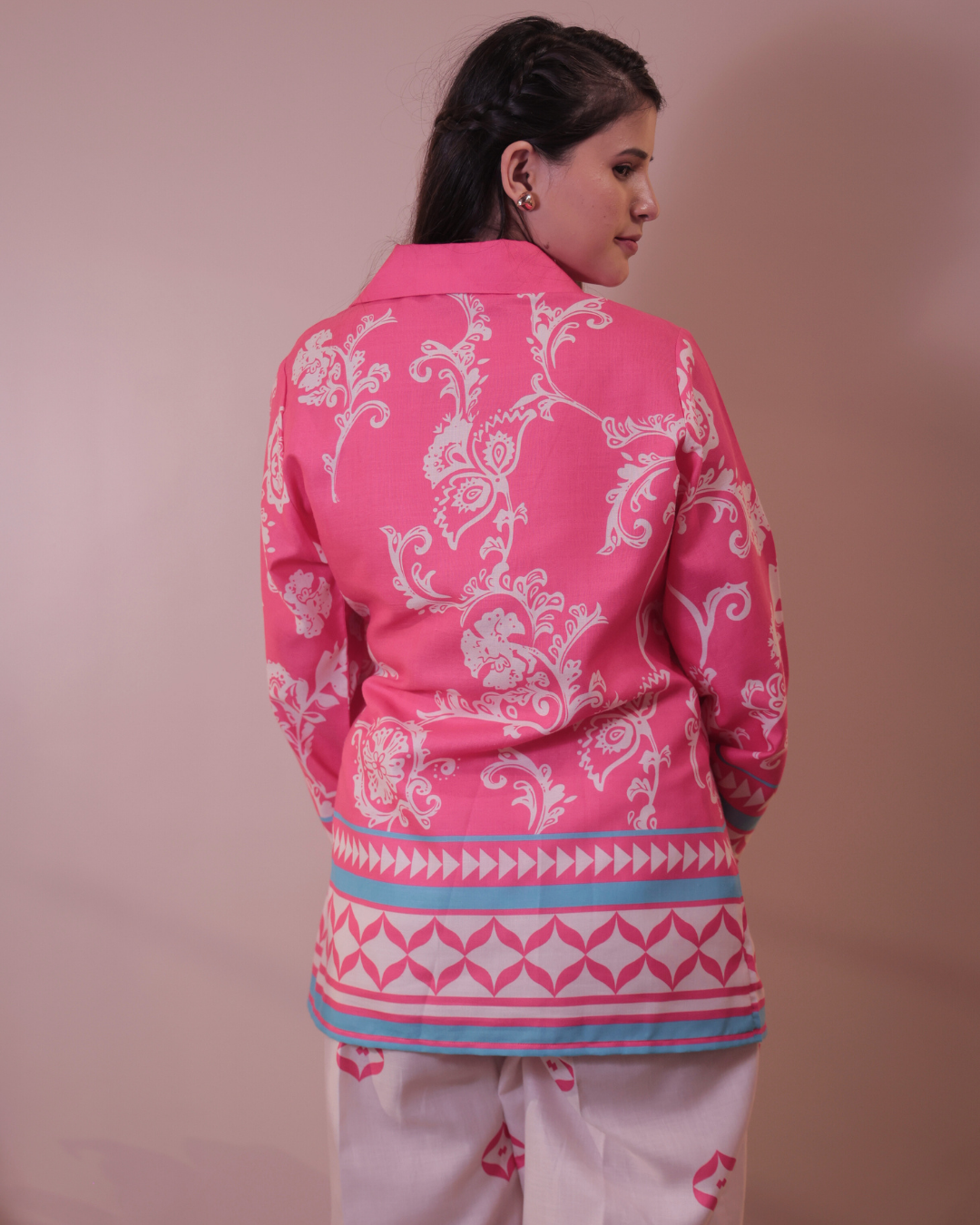 Printed wrap Co-ord Set