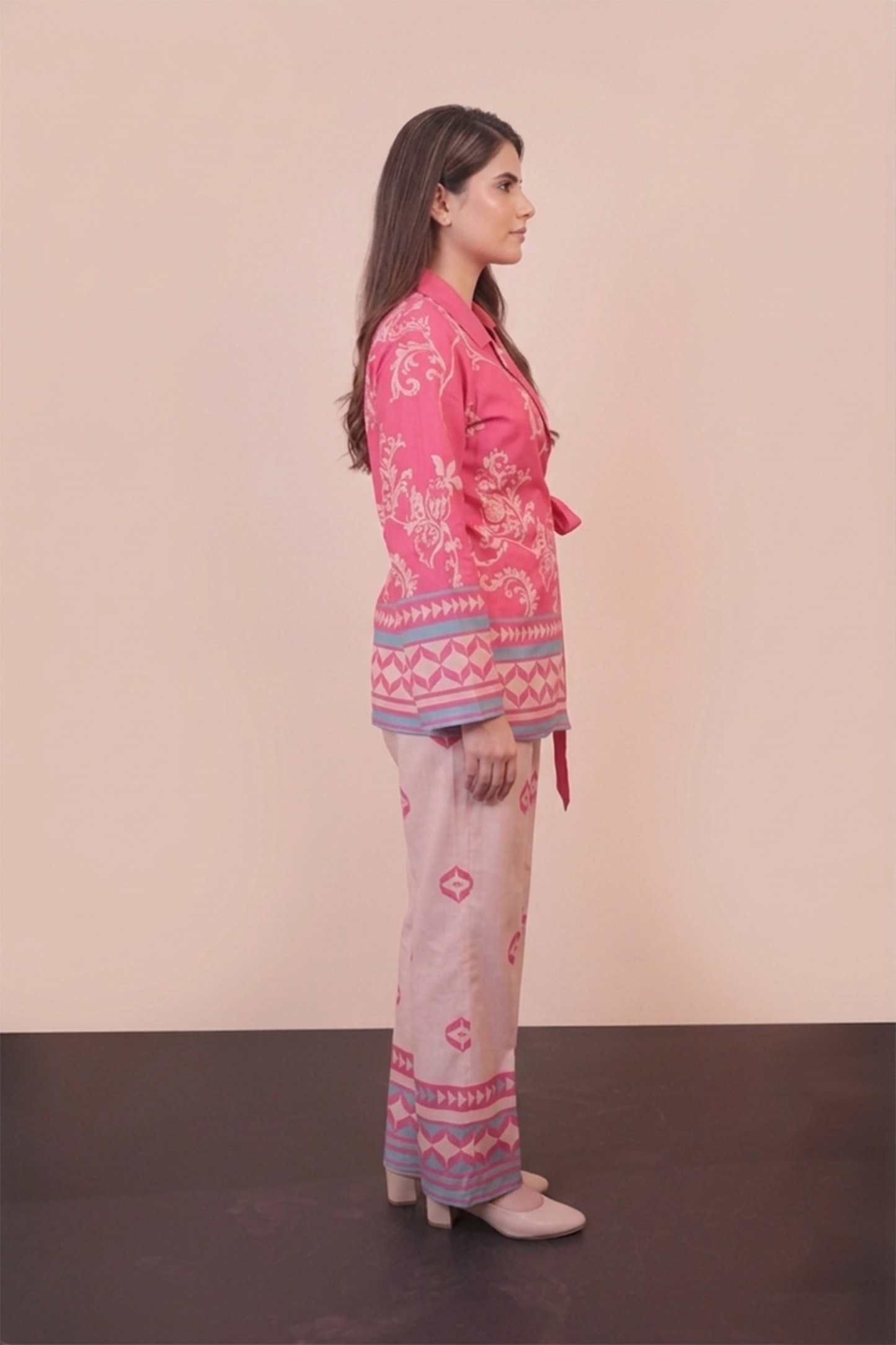 Printed wrap Co-ord Set