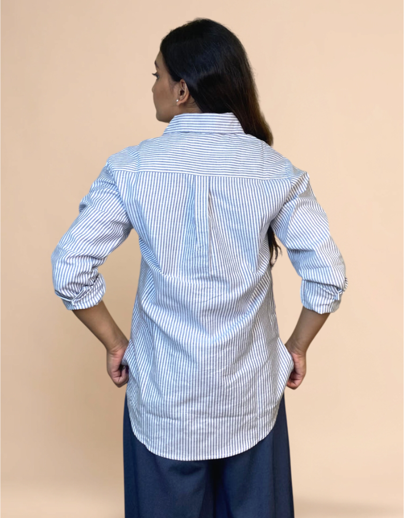 Denim Flap Shirt