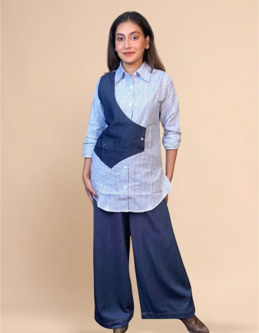 Denim Flap Shirt