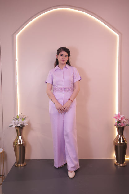 LILAC PARTY WEAR CO-ORD SET